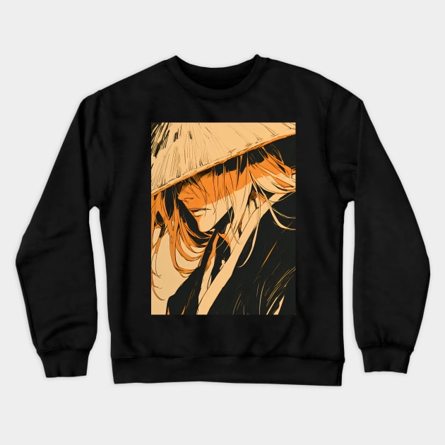 Soul Reapers' Chronicles: Supernatural Anime Manga Adventure Crewneck Sweatshirt by insaneLEDP